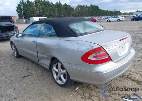 2005 Mercedes-Benz Clk 320 from USA, damaged, VIN WDBTK65J05F144405